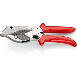 Knipex, Bolzenschneider + Seitenschneider, Gehrungsscherefür Kunststoff- und Gummiprofile 94 35 215 (215 mm)