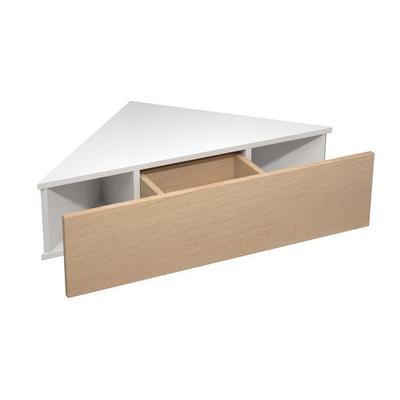 Holz Wandschublade Eckregal Nachttisch Usal S