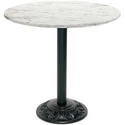 RestooTab - Tisch Versailles Ø70cm Dekor calacatta