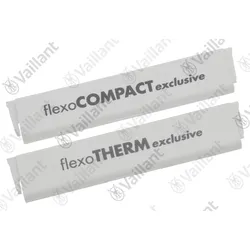 VAILLANT Firmenschild, Satz flexoTHERM Vaillant-Nr. 0020210636