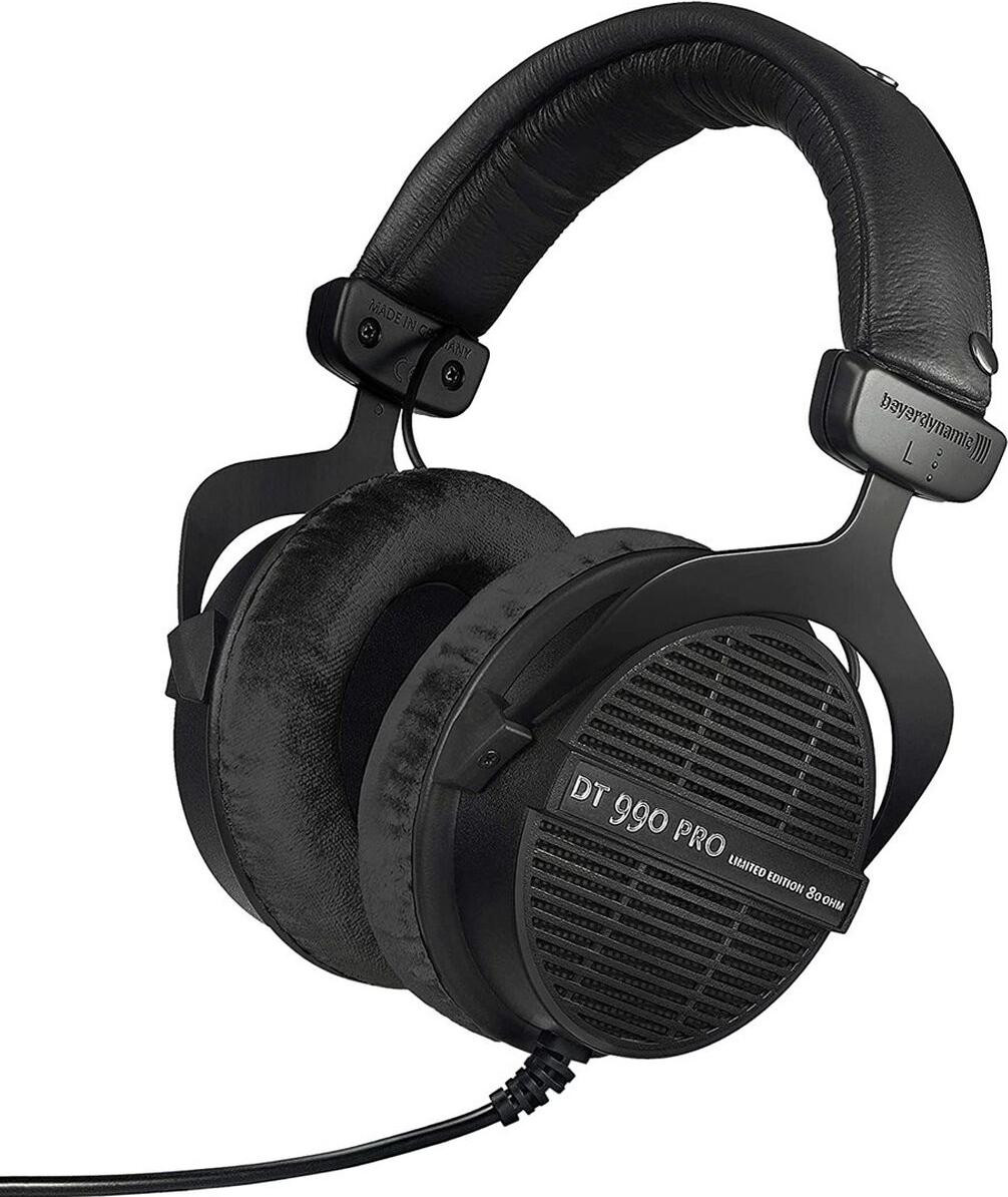 Beyerdynamic DT 990 PRO 80 Ohm Open Studio Headphones - Black Limited Edition