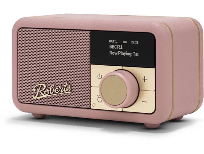 Roberts Revival Petite 2 - DAB+ FM Bluetooth Radio - OLED Scherm - Roze