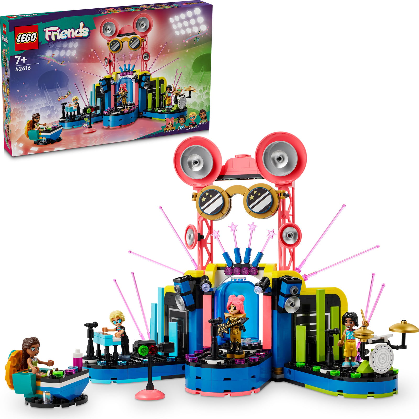 Lego Muziekconcours in het stadje Heartlake