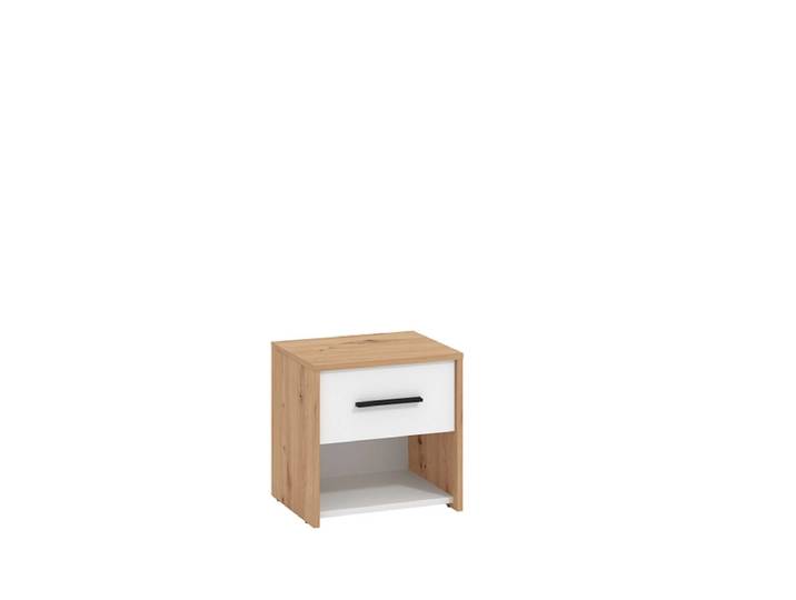 2 Nachttische-Set VARADERO 1 Schublade 42x33x42cm artisan eiche melamin