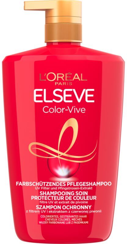 L’Oréal Paris Elseve Color-Vive Shampoo Til farvet hår 1000 ml