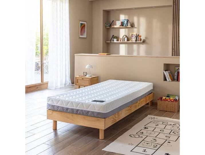 Matelas ressorts ensachés 16 cm - Embellie 2.0 - 80x200 - - Garantie 5 ans - Terre de Nuit
