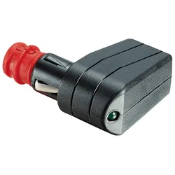 BST 9 - KFZ - Universalstecker, 12/24V, 7,5A, gewinkelt