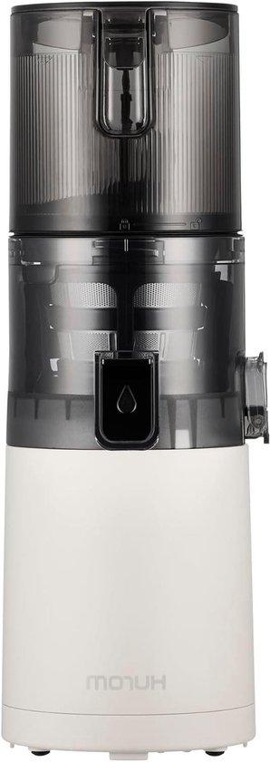 Slowjuicer - Kaltpressenjuicer - Elektrisch - Für die Zubereitung gesunden Saftes - Slow-Squeeze-Technologie - 800 ml - Weiß