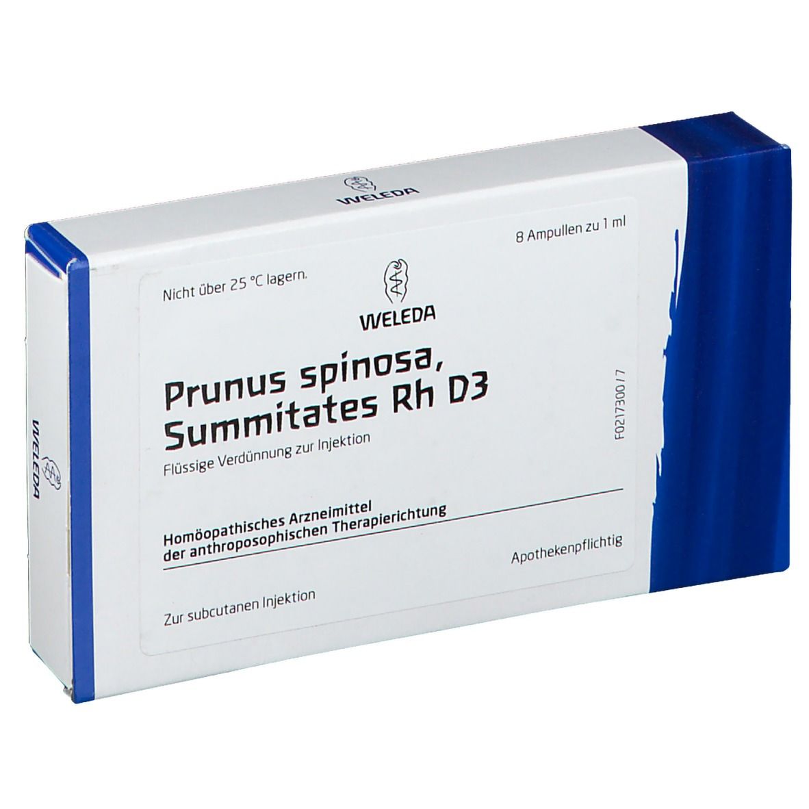 Prunus Spinosa Summitates Rh D 3 Ampullen 8x1 ml