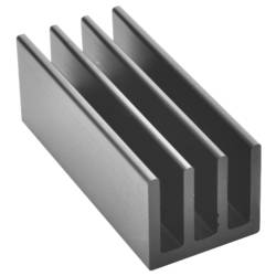 Fischer Elektronik SK508-100SA SK508-100SA Strangkühlkörper 2 K/W (L x B x H) 100 x 25 x 100 mm