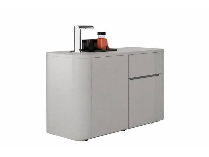 Xlmoebel Sideboard Stylisches Sideboard mit integrierter Teestation und Stauraum, Made in Europa