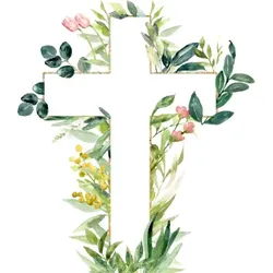 mit eigenen Fotos gestalten im Design "Blumenkreuz" - Musterkarte - Karten einfach online bei wunderkarten gestalten und bestellen