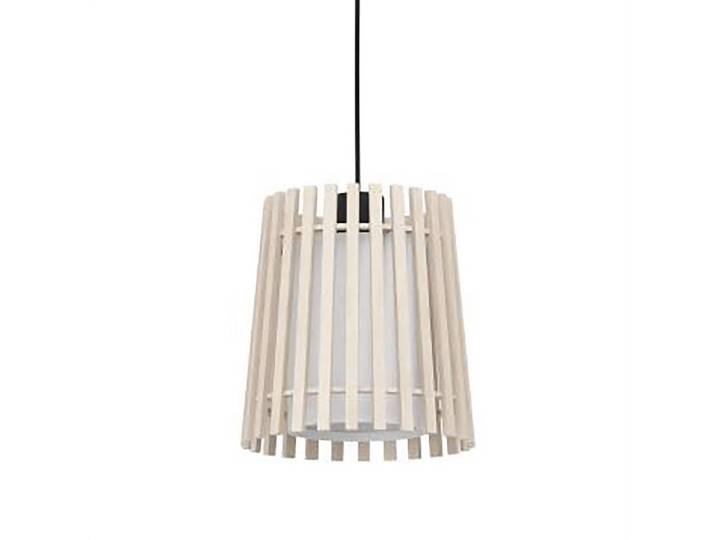 Suspension Fattoria Ø 20cm Beige 1 Tissu mélangé E27