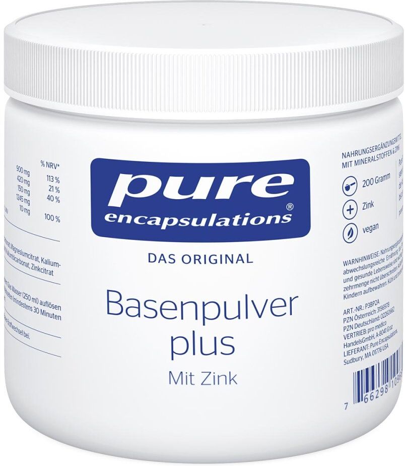 Pure Encapsulations Basenpulver plus