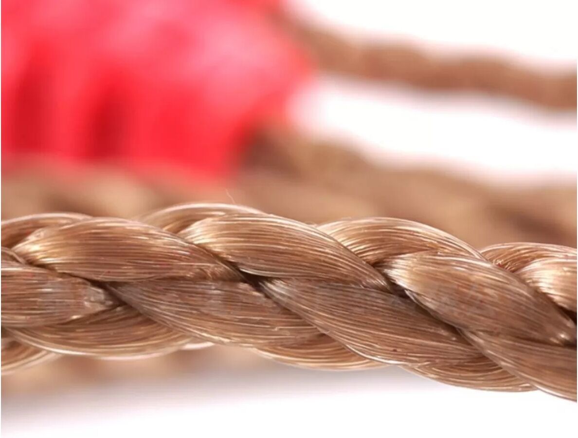 INF Corde de connexion ajustable 1.8m - Corde de suspension PE rouge à longueur réglable pour suspension intérieure et
