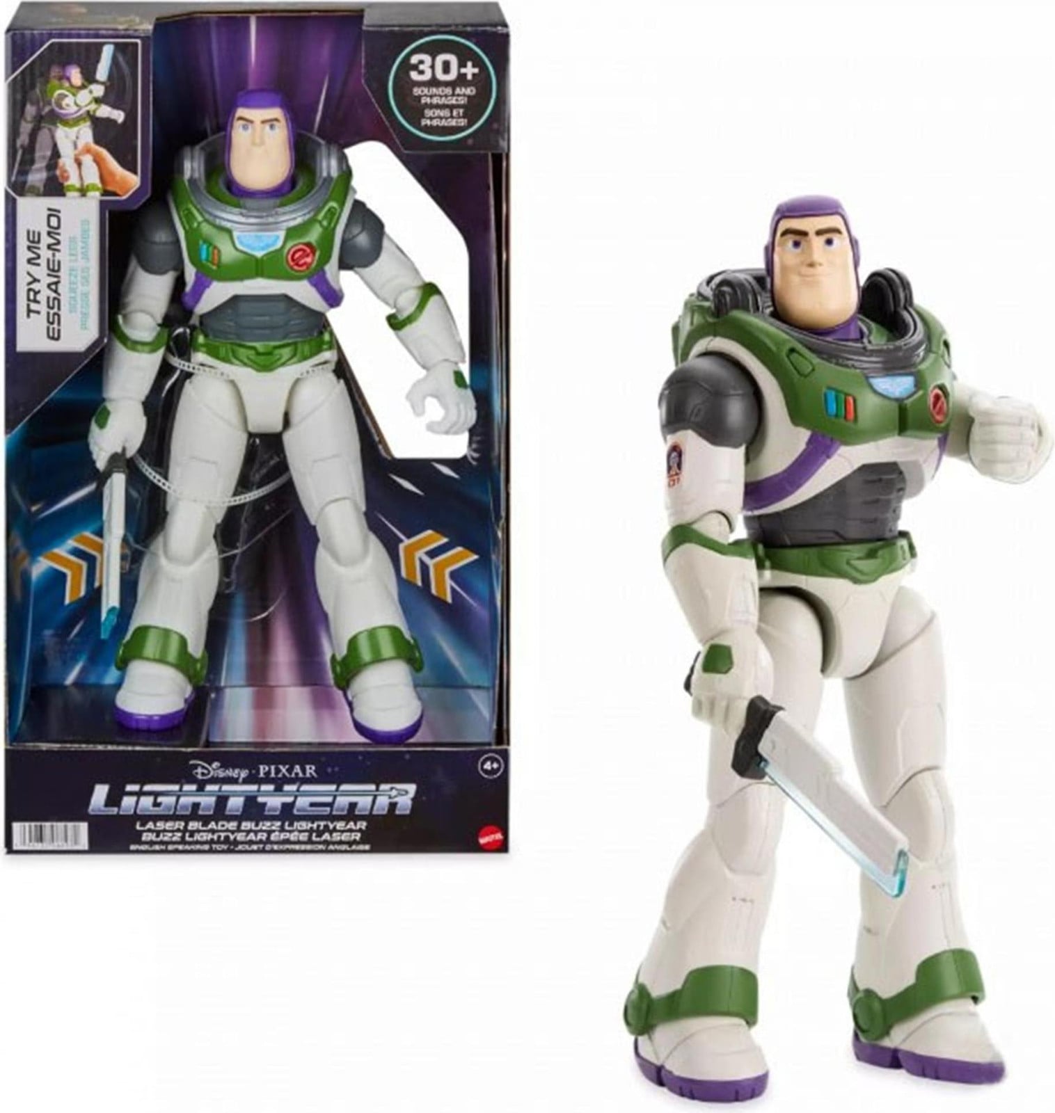 Mattel Disney Pixar HJC60 4 rokken in meerdere kleuren
