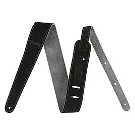 Fender 2 Suede Strap, Black/Gray, Rev. (46535088)