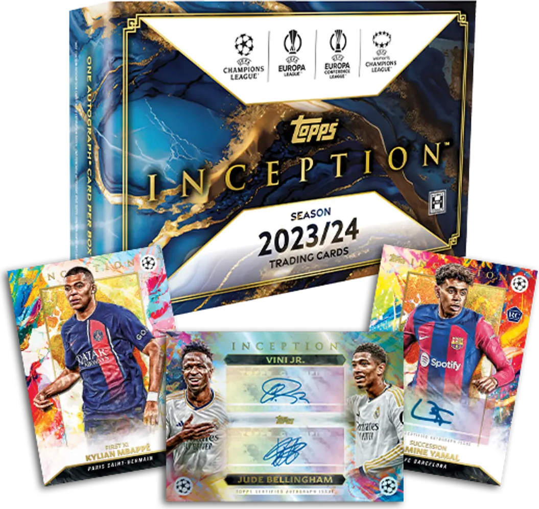Topps Inception UEFA Club Competitions 2023/2024 - UCC 23/24 - Fußball Trading Cards / Sammelkarten