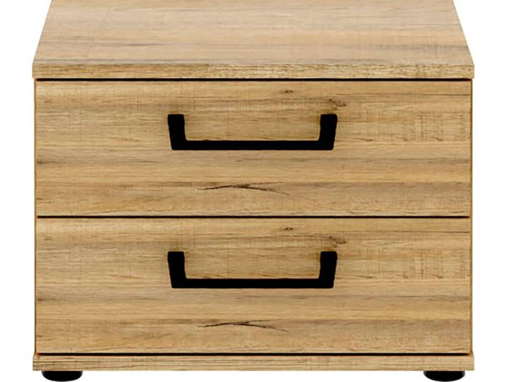 Nachtschrank FORTE, braun (bartex eiche), B:46,3cm H:33,7cm T:40,8cm, FSC-zertifizierter Holzwerkstoff, Schränke, Nachtschrank