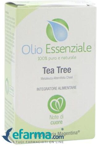 Erboristeria magentina Olio Essenziale Tea Tree Olio Pelle 10 ml