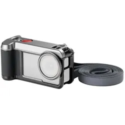 SmallRig 6371 Dedicated Street Photography Cage for DJI Osmo Action 5 Pro / 4 / 3, Action Cam Zubehör, Schwarz, Silber