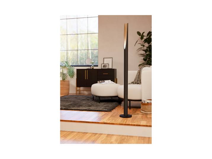 PL Camacho Stahl, s/w braun 25.5W LED