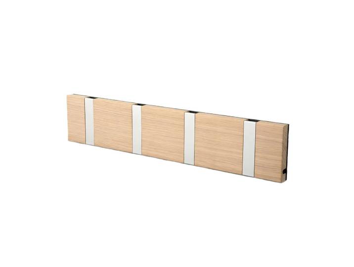 LoCa Loca Knax Garderobenleiste 40cm Eiche gekalkt-grau