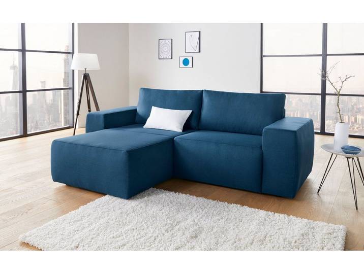 LOOKS by Wolfgang Joop Ecksofa LooksII kubisch, bequem, strapazierfähige Bezüge, Breite 242cm, L-Form, geradlinig und komfortabel