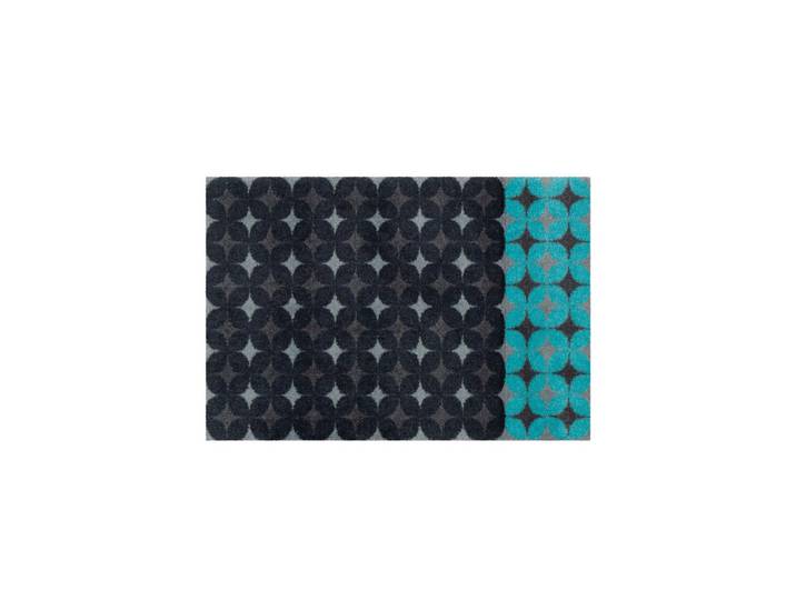 Kayoom Fussmatte, Anthrazit, Blau, Textil, geometrisch, rechteckig, 64x168 cm, Teppiche & Böden, Fussmatten & Schuhabtropftassen