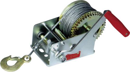 HP Autozubehör Handseilwinde 25321 Zugkraft (stehend)=1.1kg Rückschlagsperre