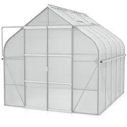 Vitavia Gewächshaus "Diana 8300",aluminium eloxiert,8,3 m2