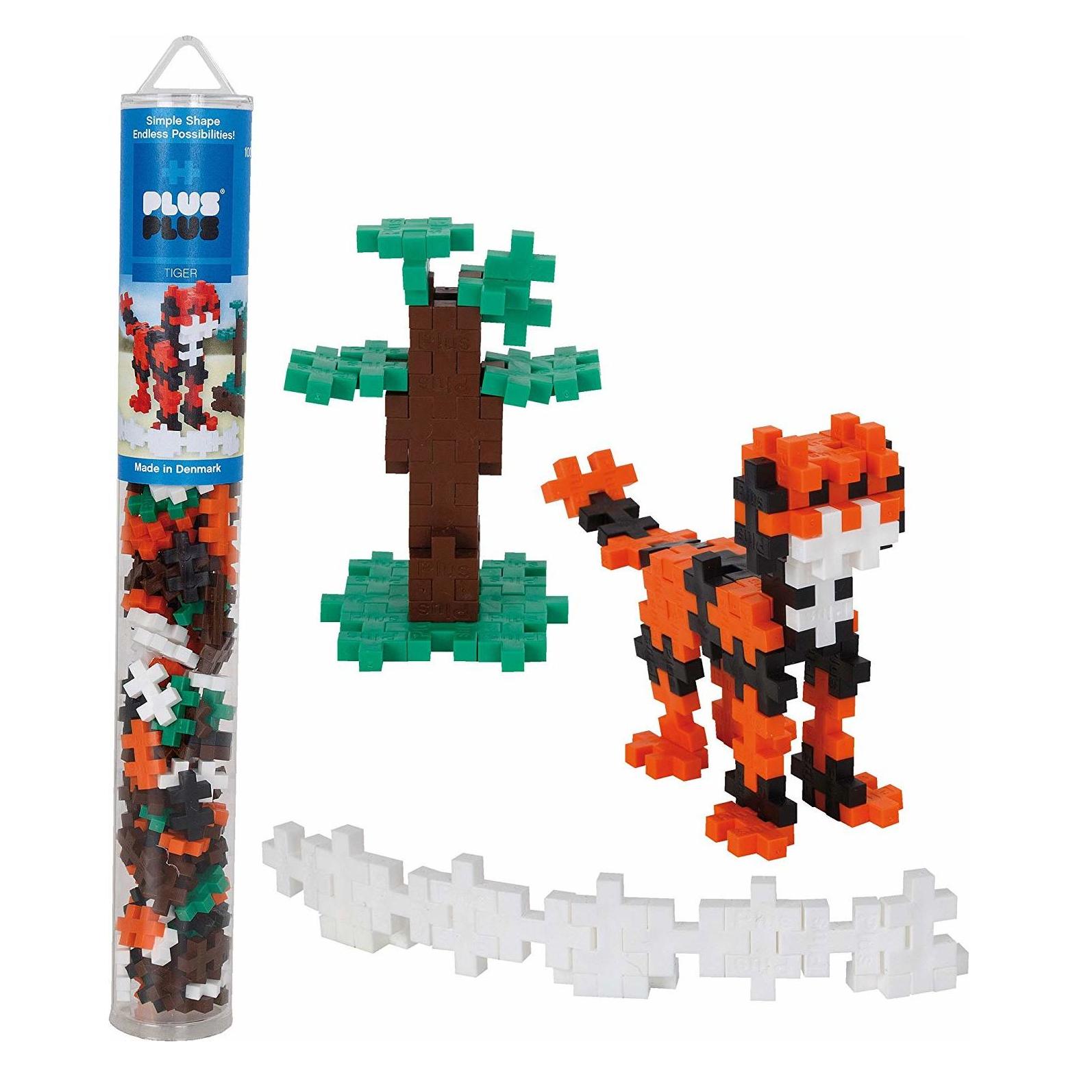 Plus-Plus Mini-Sleeve Tiger 100 Stück (5710409103022)