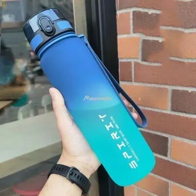 Friendly Fresh Finds Large Capacity Leak Proof Sports Water Bottle Portable, Durable, And Stylish Gym Fitness Jug For Outdoor Travel 500ml blue