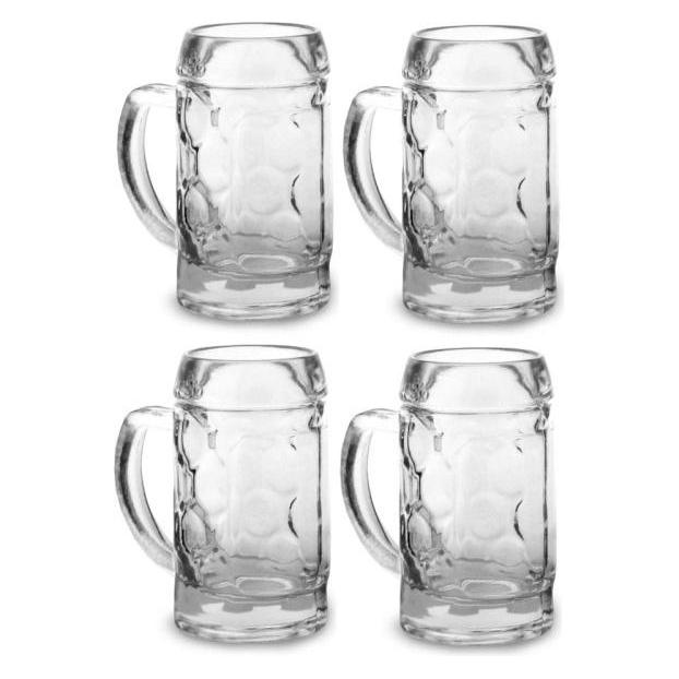 Winkee Masskrug Schnapsgläser 4er Set (0.50 dl, 4x, Schnapsgläser + Shotgläser) (16596)