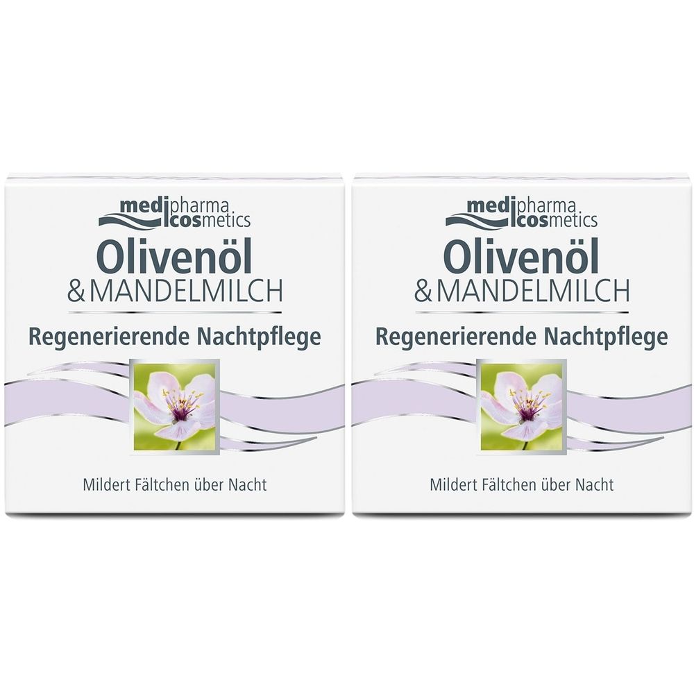 Oliven Mand REG Nachtpfl x2 2x50 ml Nachtcreme