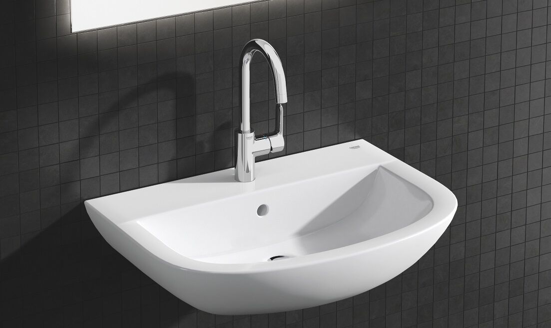 Grohe BauEdge mitigeur lavabo taille L 23760000 chromé,  avec vidage