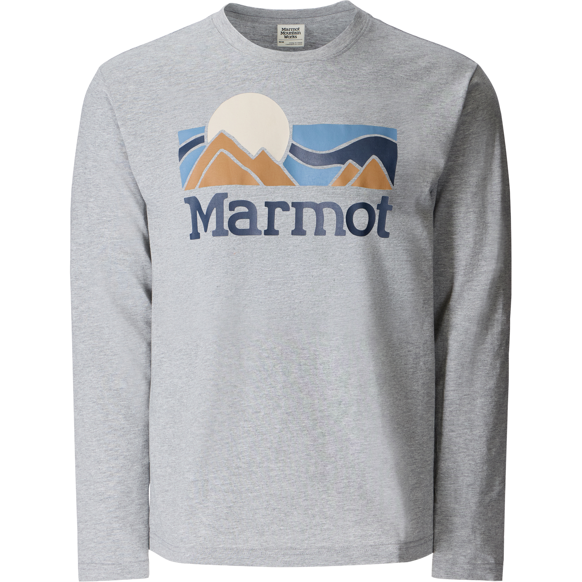 Marmot Coastal Herren Longsleeves grau Größe XL Lifestyle Elastisch