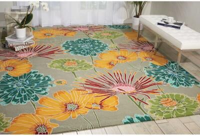 Nourison Fantasy Abstract Floral Area Rug