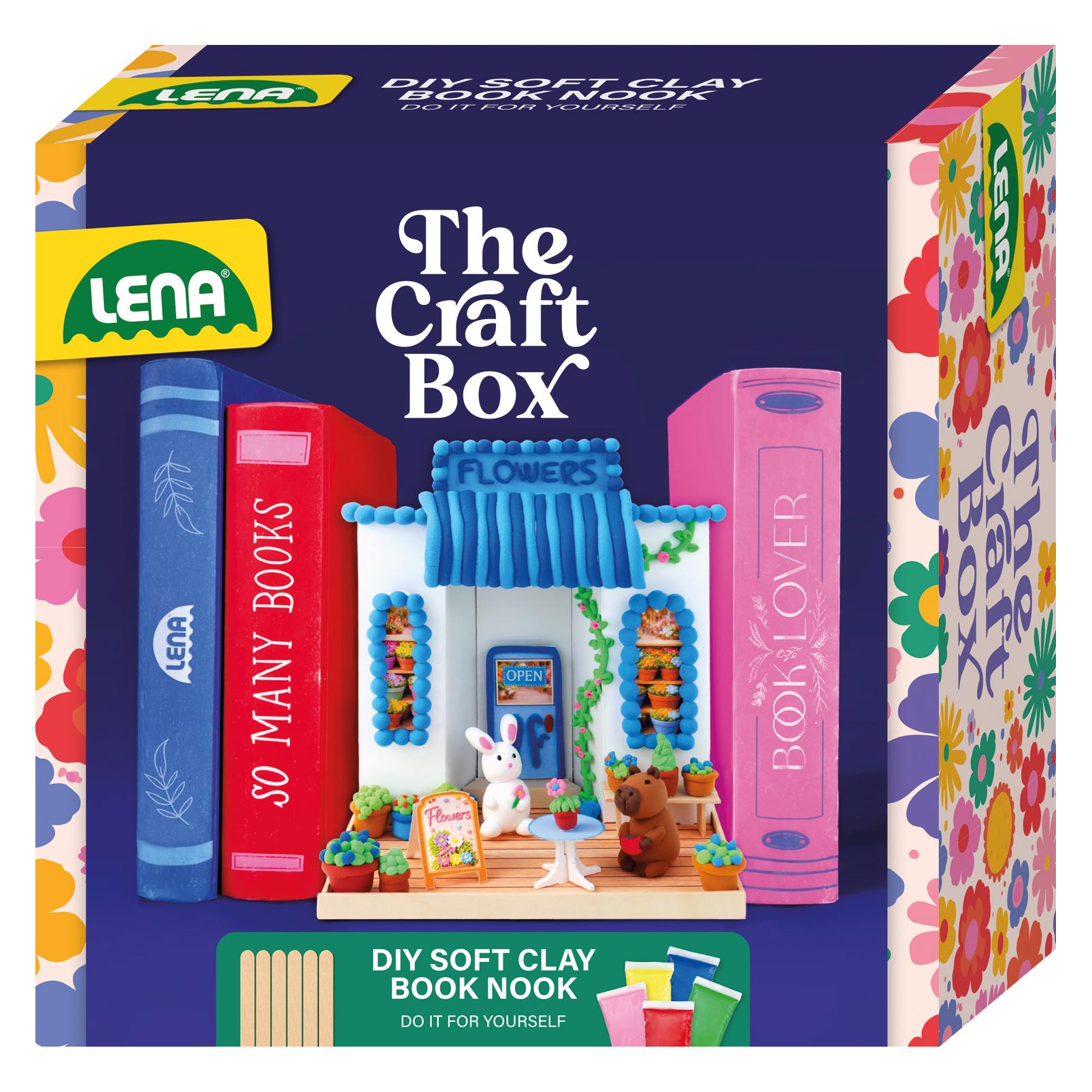 Lena Soft Clay Book Nook, Faltschachtel (41000)