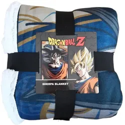Lyo, Decke, FRANCE Dragon Ball Z Goku Sherpa Blanket (200 x 150 cm)