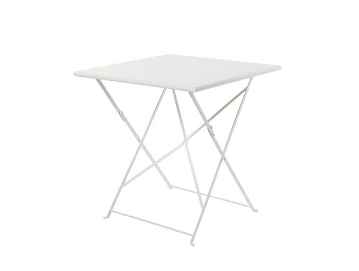 Tisch Flower Ethimo weiß, Designer Ethimo Design Studio, 80x75x80 cm