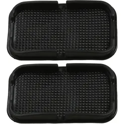 2er-Set Handyhalter Anti-Rutschmatte für Auto-Büro-Bad - universell, sicher, rückstandslos ablösbar - Polyurethan 11 x 20.5 cm