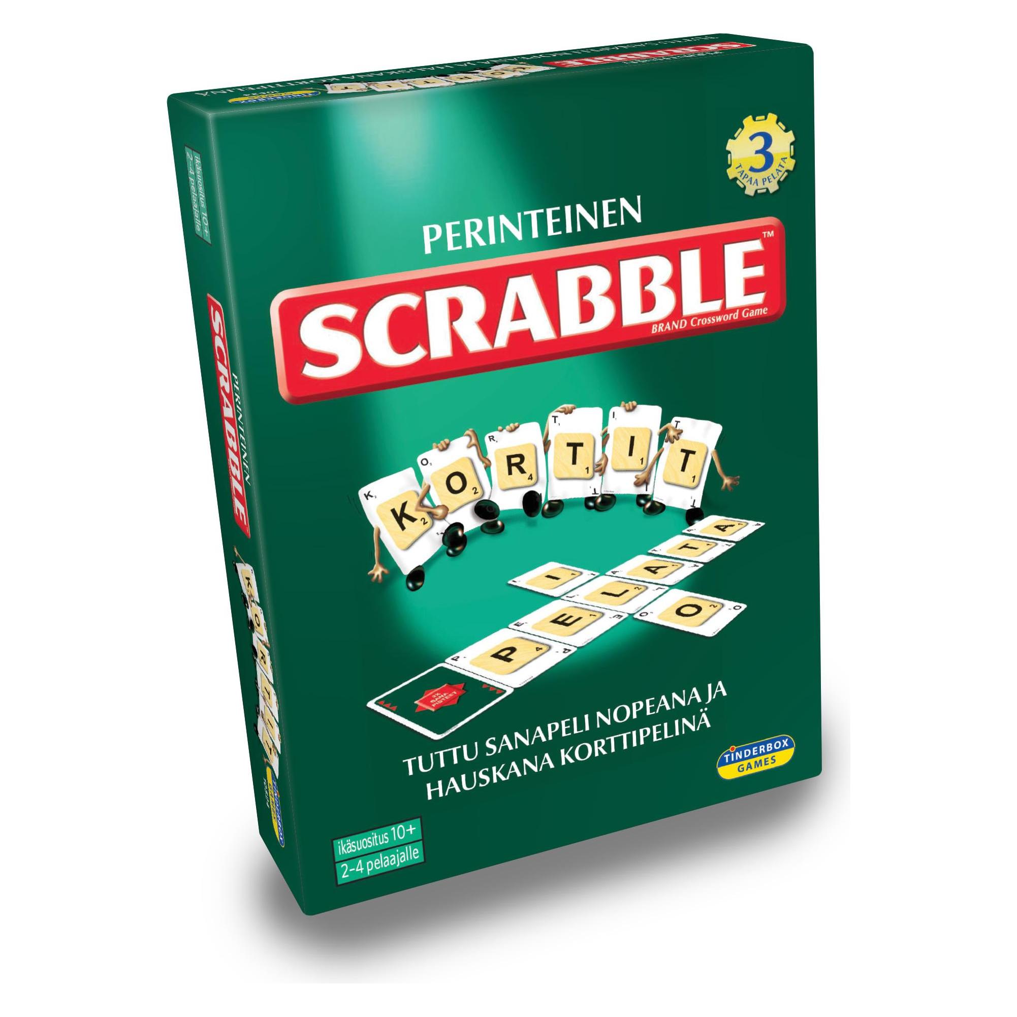 Lautapelit Scrabble Card Game (Finnisch, 2 - 4 Spieler) (LPFI838)