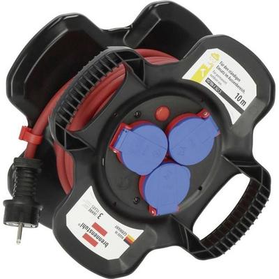 Brennenstuhl 1169710100 Kabeltrommel 10m Rot Schutzkontakt-Stecker