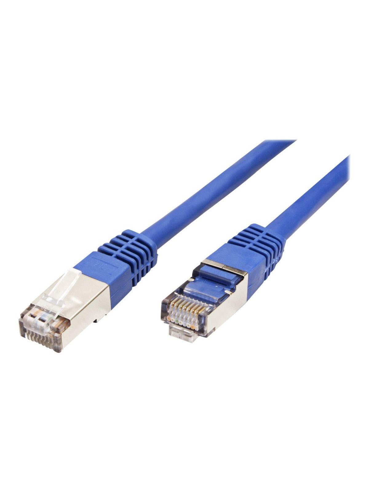 Roline VALUE patch cable - 50 cm - blue - Blau - 0.5m