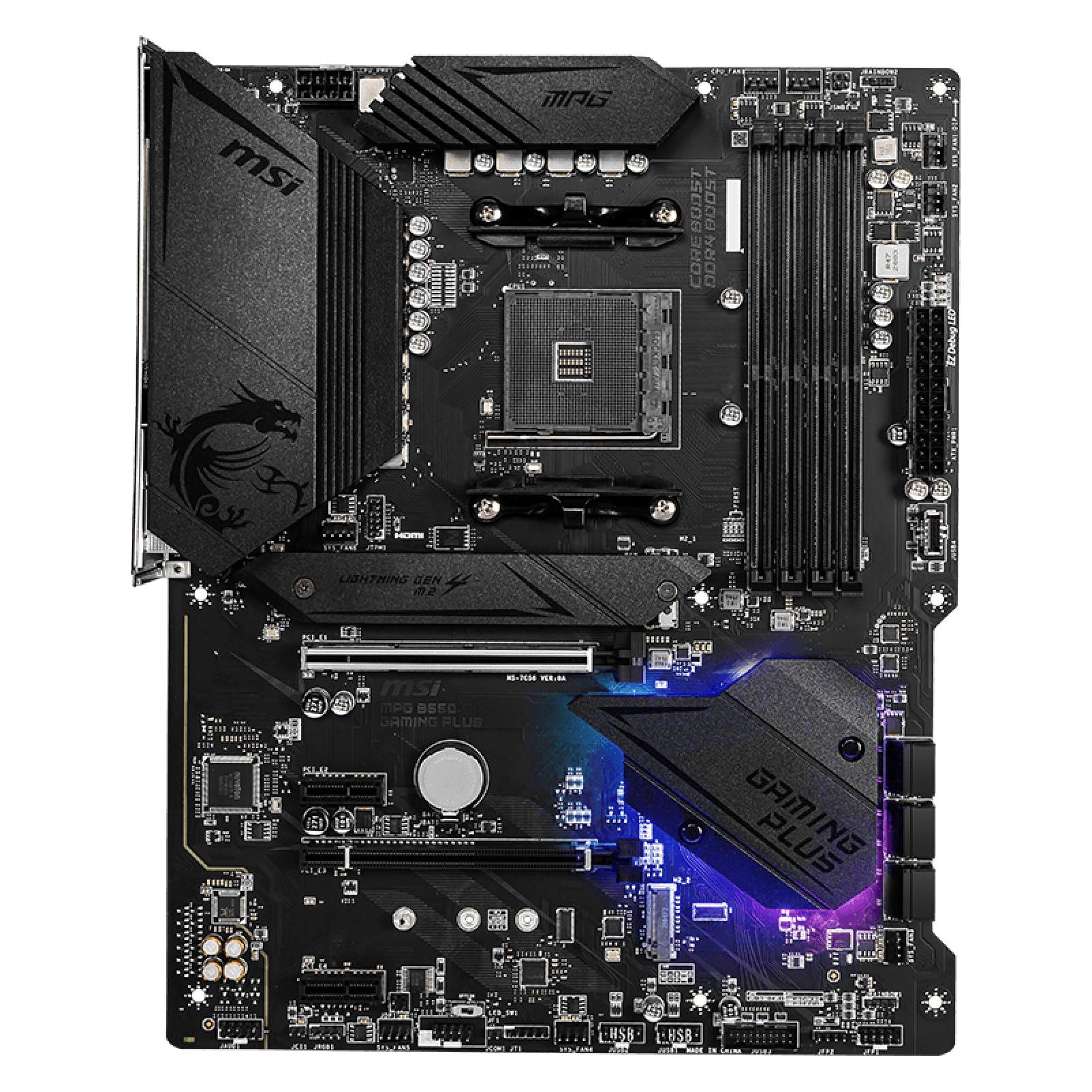 MSI MPG B550 GAMING PLUS (AM4, AMD B550, ATX) (7C56-003R)