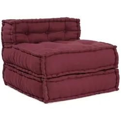vidaXL Modulares Sofaelement Kastanienbraun 70x70x54 cm Stoff