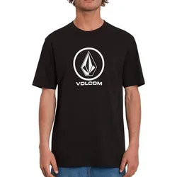 Volcom T-Shirt Crisp Stone schwarz - M - M