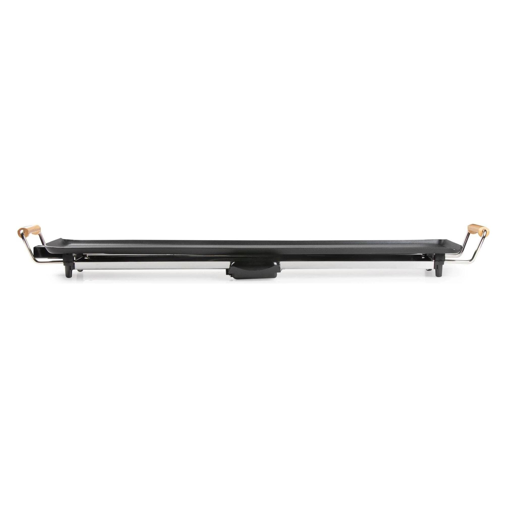 Domo DO8313TP Teppanyaki XXL 'Family & friends' - 90 cm - 1800 W - houtlook (DO8313TP) (DO8313TP)