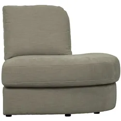 Modulsofa Family 1-Seat Eck-Element, eleganter Webstoff, modern, grau, flexible Verbindung